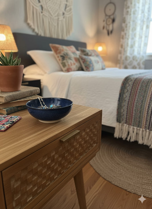 Small Handmade Ceramic Trinket Dish