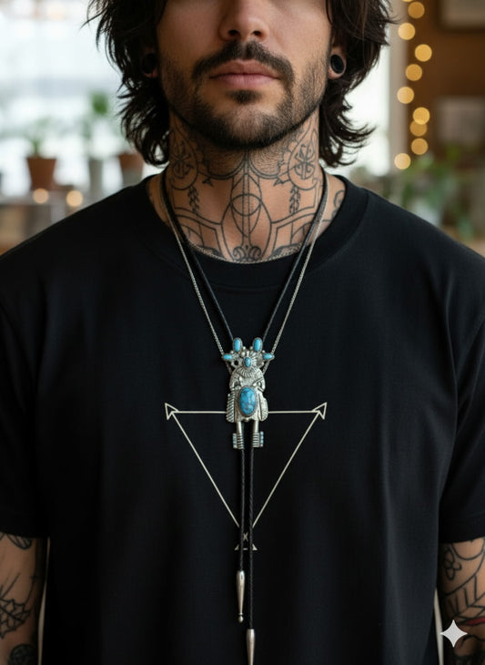 Kachina Bolo Tie