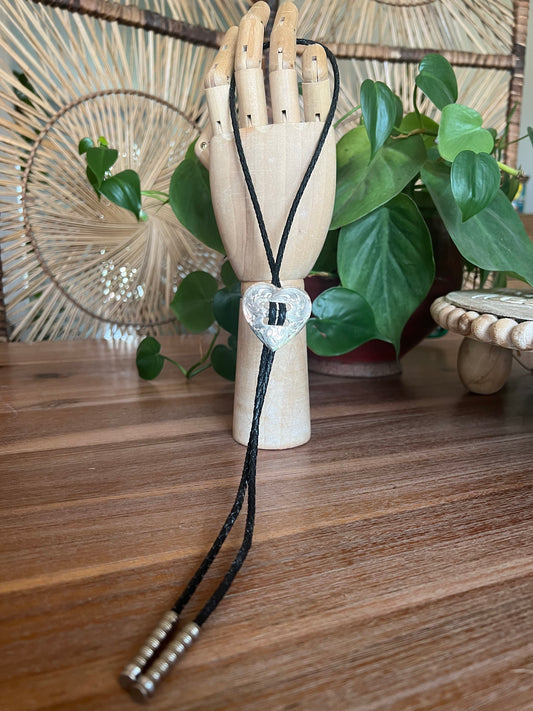 Heart Shaped Bolo Tie