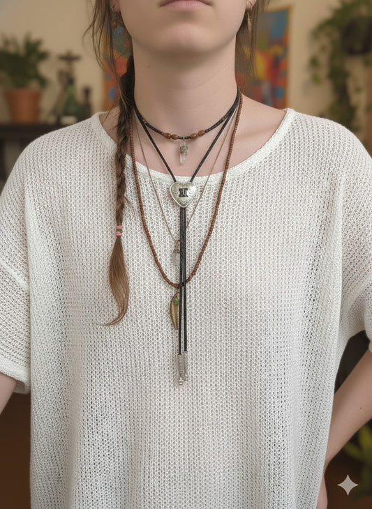 Heart Shaped Bolo Tie