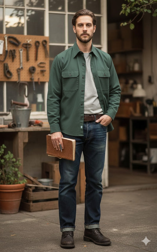 Vintage Big Mac JC Penney Work Shirt