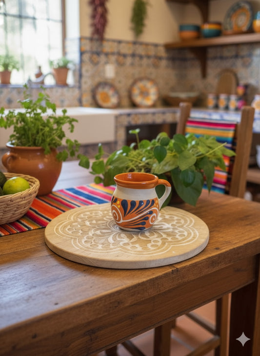 Mexican Clay Coffee Mug